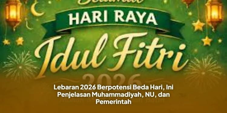 Lebaran 2026 Berpotensi Beda Hari, Ini Penjelasan Muhammadiyah, NU, dan Pemerintah