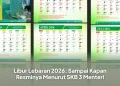 Libur Lebaran 2026: Sampai Kapan Resminya Menurut SKB 3 Menteri