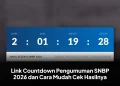 Link Countdown Pengumuman SNBP 2026 dan Cara Mudah Cek Hasilnya