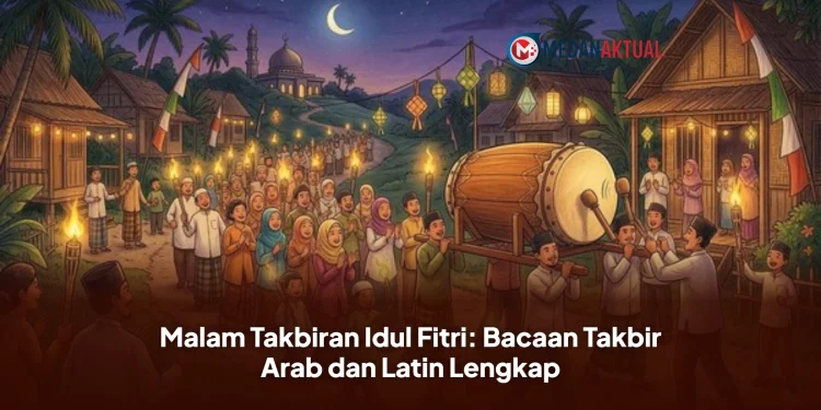 Malam Takbiran Idul Fitri: Bacaan Takbir Arab dan Latin Lengkap