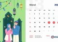 Daftar Tanggal Merah Maret 2026 Lengkap dengan Cuti Bersama Lebaran dan Libur Sekolah