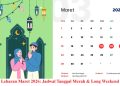 Libur Lebaran Maret 2026: Jadwal Tanggal Merah & Long Weekend 7 Hari