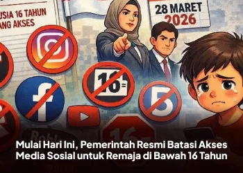Mulai Hari Ini, Pemerintah Resmi Batasi Akses Media Sosial untuk Remaja di Bawah 16 Tahun