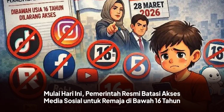 Mulai Hari Ini, Pemerintah Resmi Batasi Akses Media Sosial untuk Remaja di Bawah 16 Tahun
