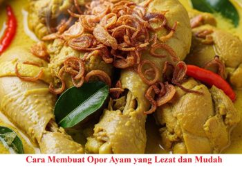 Cara Membuat Opor Ayam yang Lezat dan Mudah