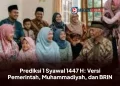 Prediksi 1 Syawal 1447 H: Versi Pemerintah, Muhammadiyah, dan BRIN