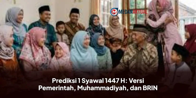 Prediksi 1 Syawal 1447 H: Versi Pemerintah, Muhammadiyah, dan BRIN