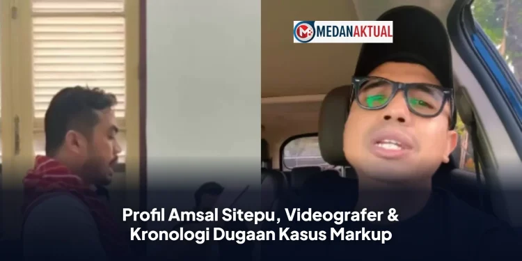 Profil Amsal Sitepu, Videografer & Kronologi Dugaan Kasus Markup