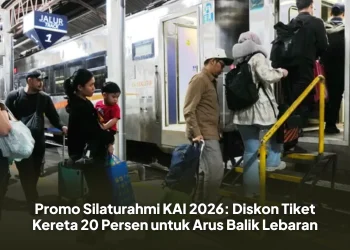 Promo Silaturahmi KAI 2026: Diskon Tiket Kereta 20 Persen untuk Arus Balik Lebaran