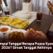 Sampai Tanggal Berapa Puasa Syawal 2026? Simak Tanggal Akhirnya
