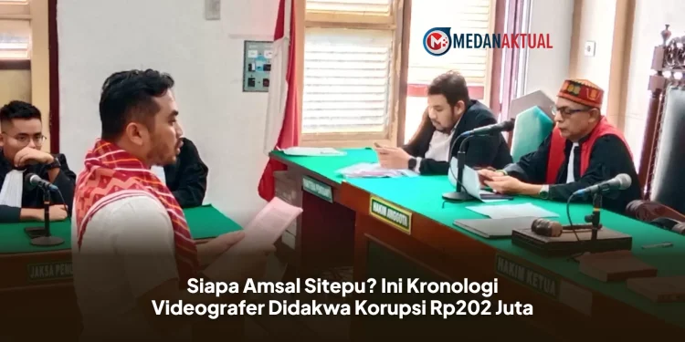 Siapa Amsal Sitepu? Ini Kronologi Videografer Didakwa Korupsi Rp202 Juta
