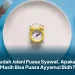 Sudah Jalani Puasa Syawal, Apakah Masih Bisa Puasa Ayyamul Bidh?