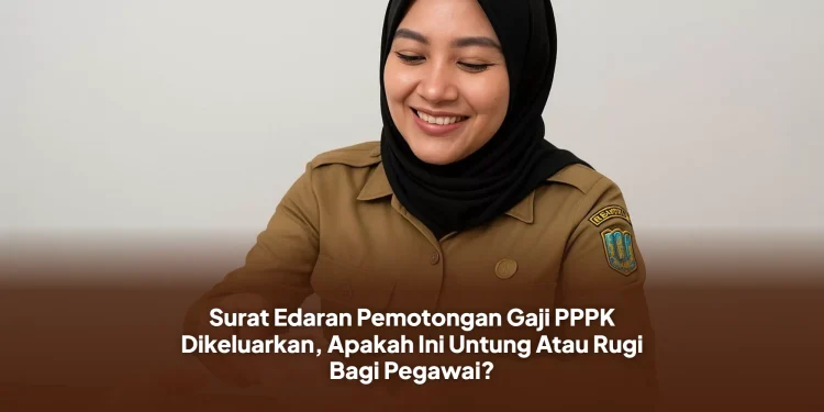 Surat Edaran Pemotongan Gaji PPPK Dikeluarkan, Apakah Ini Untung Atau Rugi Bagi Pegawai?