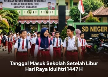 Tanggal Masuk Sekolah Setelah Libur Hari Raya Idulfitri 1447 H