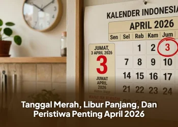 Tanggal Merah, Libur Panjang, Dan Peristiwa Penting April 2026