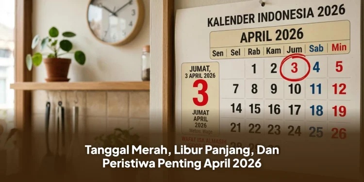 Tanggal Merah, Libur Panjang, Dan Peristiwa Penting April 2026
