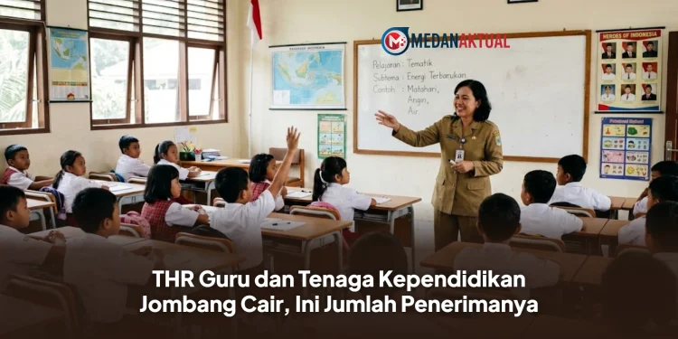 THR Guru dan Tenaga Kependidikan Jombang Cair, Ini Jumlah Penerimanya