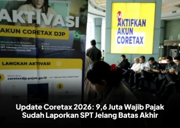 Update Coretax 2026: 9,6 Juta Wajib Pajak Sudah Laporkan SPT Jelang Batas Akhir
