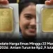 Update Harga Emas Minggu 22 Maret 2026: Antam Turun ke Rp2,9 Juta