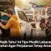 Wajib Tahu! Ini Tips Mudik Lebaran Sehat Agar Perjalanan Tetap Aman