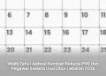 Wajib Tahu! Jadwal Kembali Bekerja PNS dan Pegawai Swasta Usai Libur Lebaran 2026