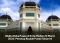 Waktu Buka Puasa di Kota Medan 20 Maret 2026: Penutup Ibadah Puasa Tahun Ini