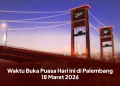 Waktu Buka Puasa Hari Ini di Palembang 18 Maret 2026
