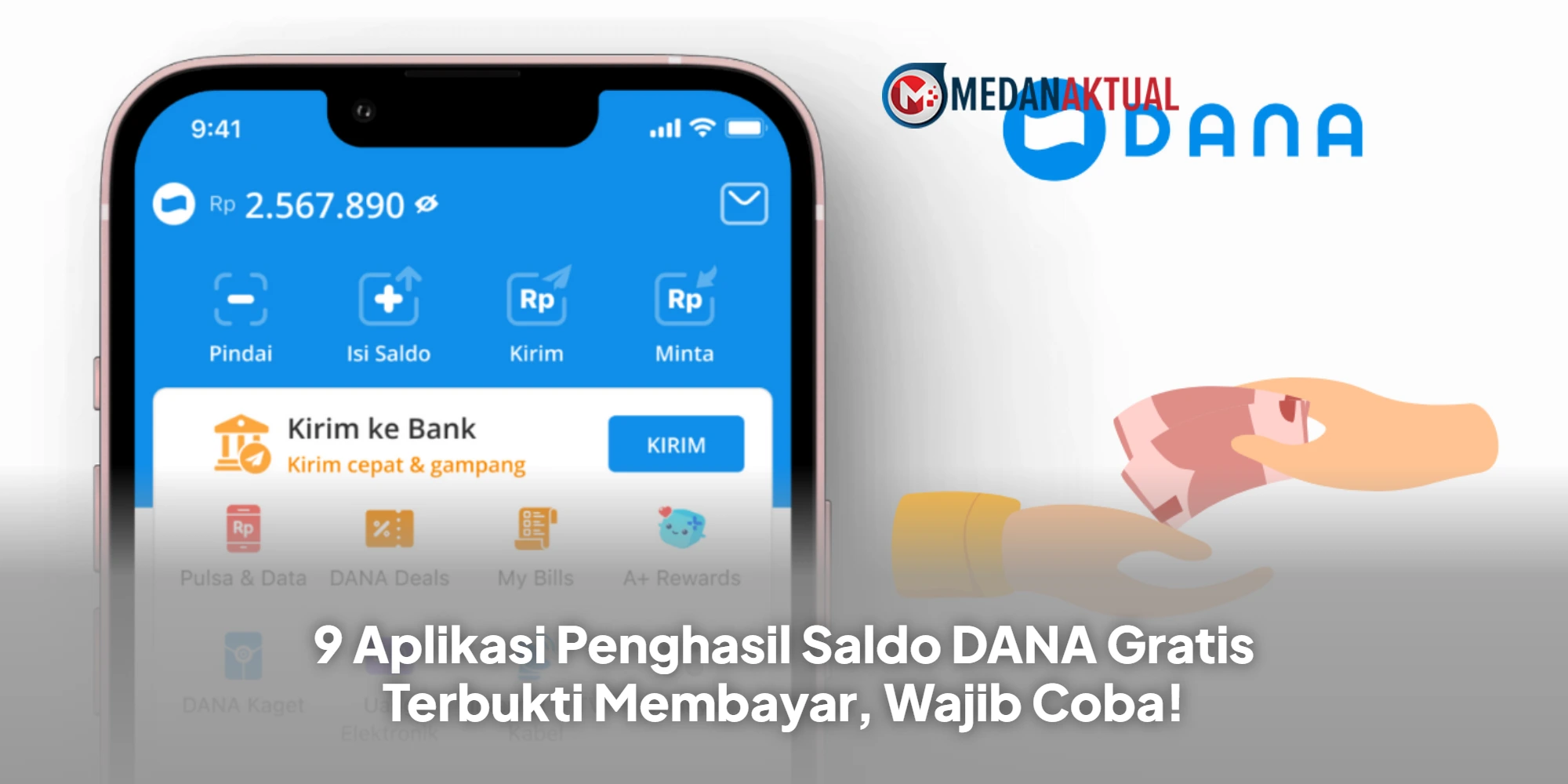 9 Aplikasi Penghasil Saldo DANA Gratis Terbukti Membayar, Wajib Coba!
