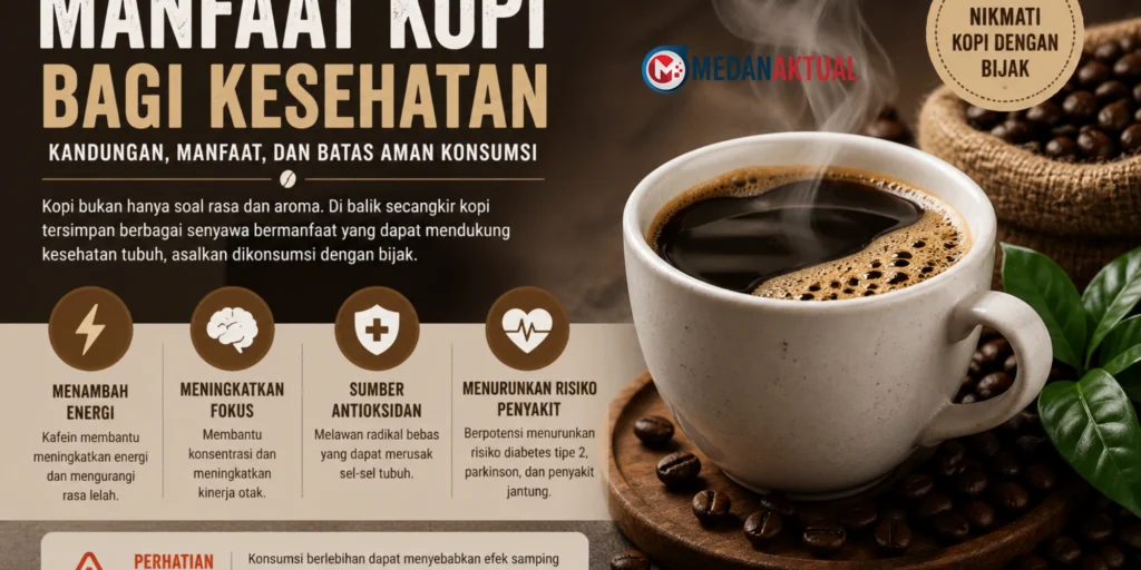 Manfaat Kopi bagi Kesehatan: Kandungan, dan Batas Aman Konsumsi yang Perlu Diketahui