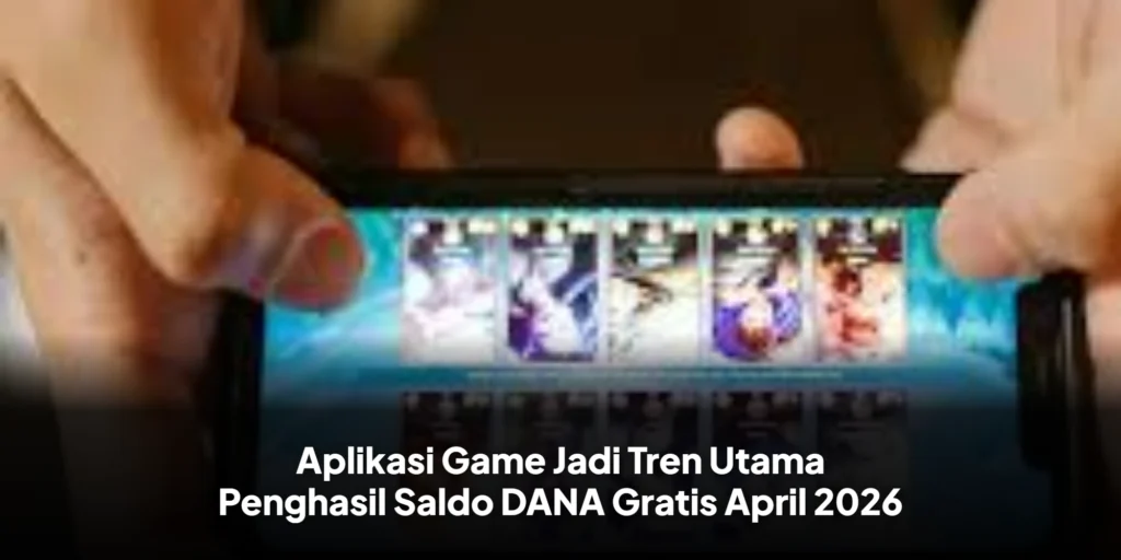 Aplikasi Game Jadi Tren Utama Penghasil Saldo DANA Gratis April 2026