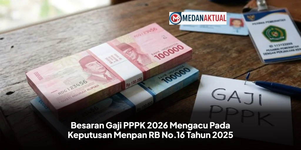 Besaran Gaji PPPK 2026 Mengacu Pada Keputusan Menpan RB No.16 Tahun 2025