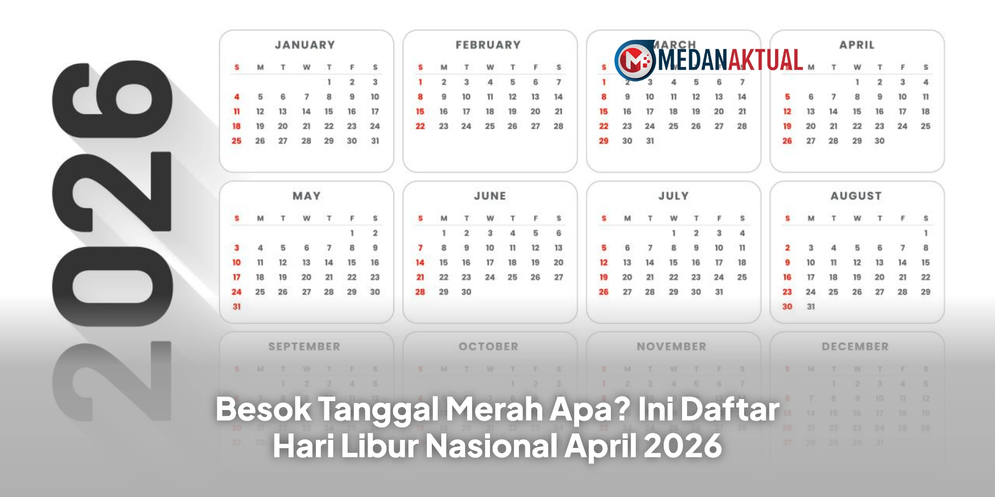 Besok Tanggal Merah Apa? Ini Daftar Hari Libur Nasional April 2026