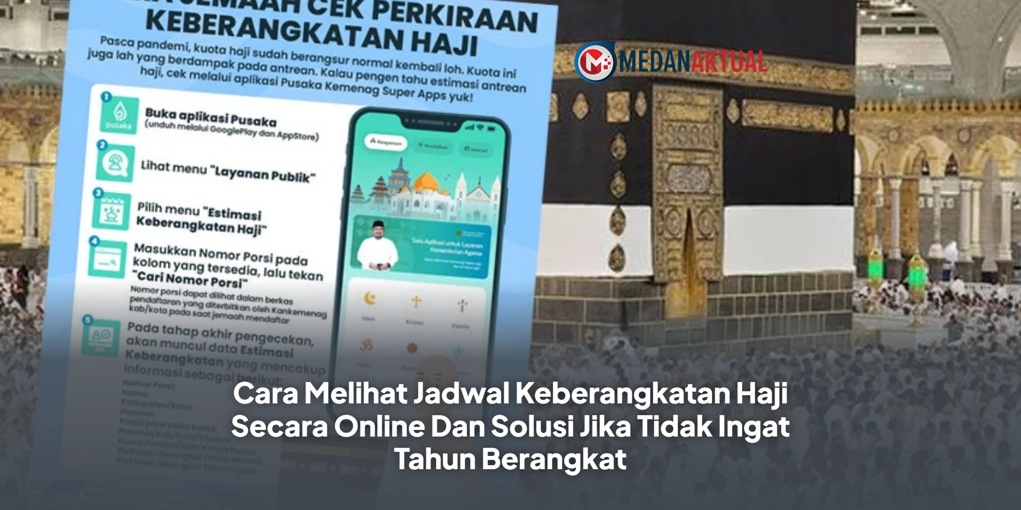 Cara Melihat Jadwal Keberangkatan Haji Secara Online Dan Solusi Jika Tidak Ingat Tahun Berangkat