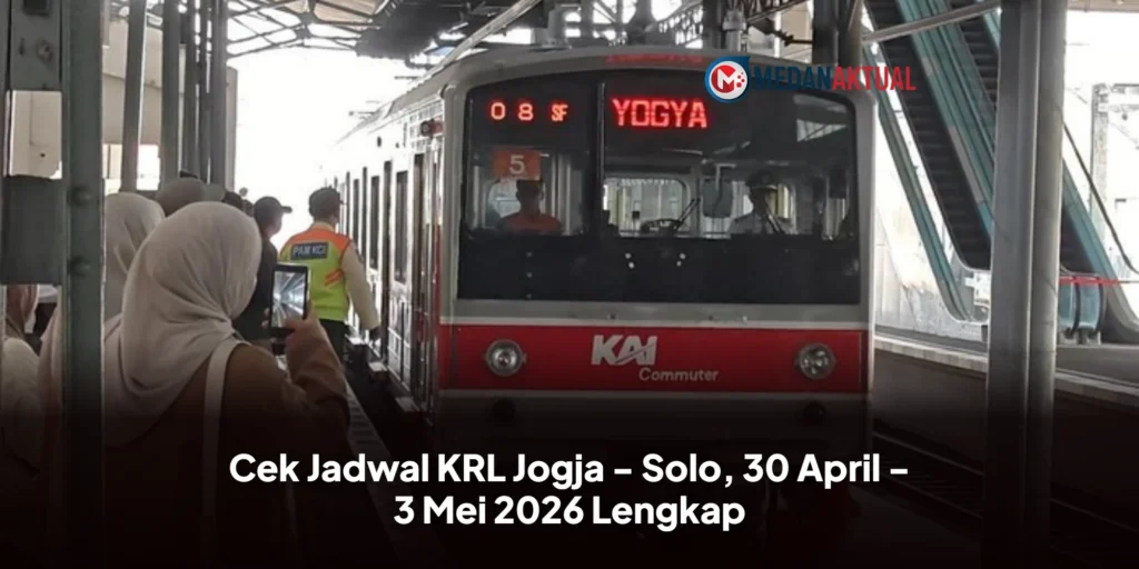 Cek Jadwal KRL Jogja - Solo, 30 April - 3 Mei 2026 Lengkap