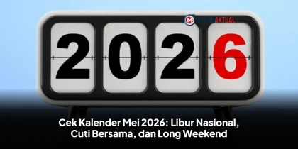 Cek Kalender Mei 2026: Libur Nasional, Cuti Bersama, dan Long Weekend