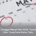 Cek Tanggal Merah Mei 2026: Total Hari Libur Yang Perlu Kamu Tahu