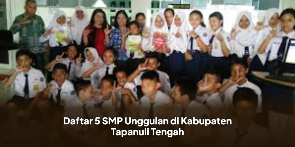 Daftar 5 SMP Unggulan di Kabupaten Tapanuli Tengah