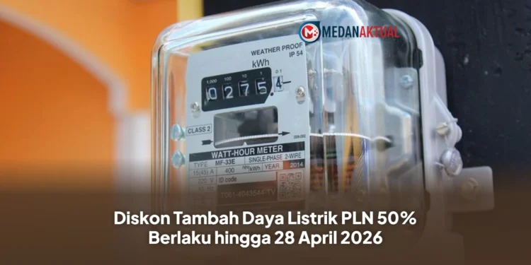 Diskon Tambah Daya Listrik PLN 50% Berlaku hingga 28 April 2026