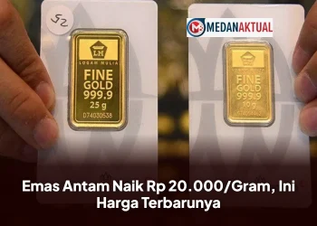 Emas Antam Naik Rp 20.000/Gram, Ini Harga Terbarunya