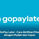 GoPay Later : Cara Aktifkan Fitur dengan Mudah dan Cepat
