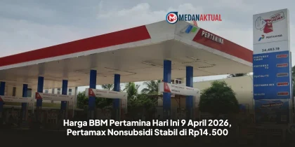 Harga BBM Pertamina Hari Ini 9 April 2026, Pertamax Nonsubsidi Stabil di Rp14.500