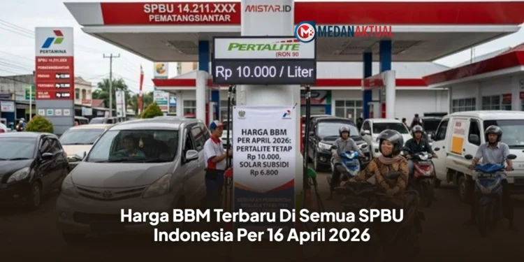 Harga BBM Terbaru Di Semua SPBU Indonesia Per 16 April 2026