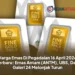 Harga Emas Di Pegadaian 16 April 2026 Terbaru: Emas Antam (ANTM), UBS, Dan Galeri 24 Melonjak Turun