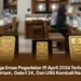 Harga Emas Pegadaian 19 April 2026 Terbaru: Antam, Galeri 24, Dan UBS Kembali Naik