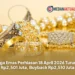 Harga Emas Perhiasan 18 April 2026 Turun ke Rp2,501 Juta, Buyback Rp2,510 Juta