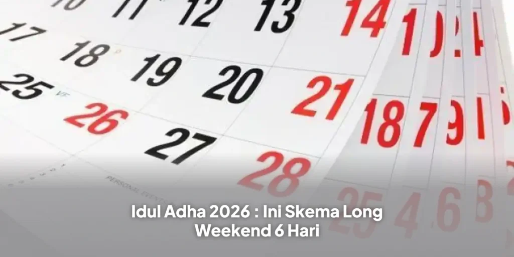Idul Adha 2026 : Ini Skema Long Weekend 6 Hari