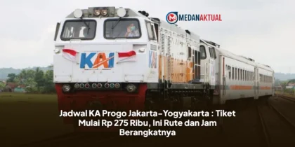 Jadwal KA Progo Jakarta-Yogyakarta : Tiket Mulai Rp 275 Ribu, Ini Rute dan Jam Berangkatnya
