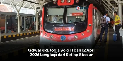 Jadwal KRL Jogja Solo 11 dan 12 April 2026 Lengkap dari Setiap Stasiun