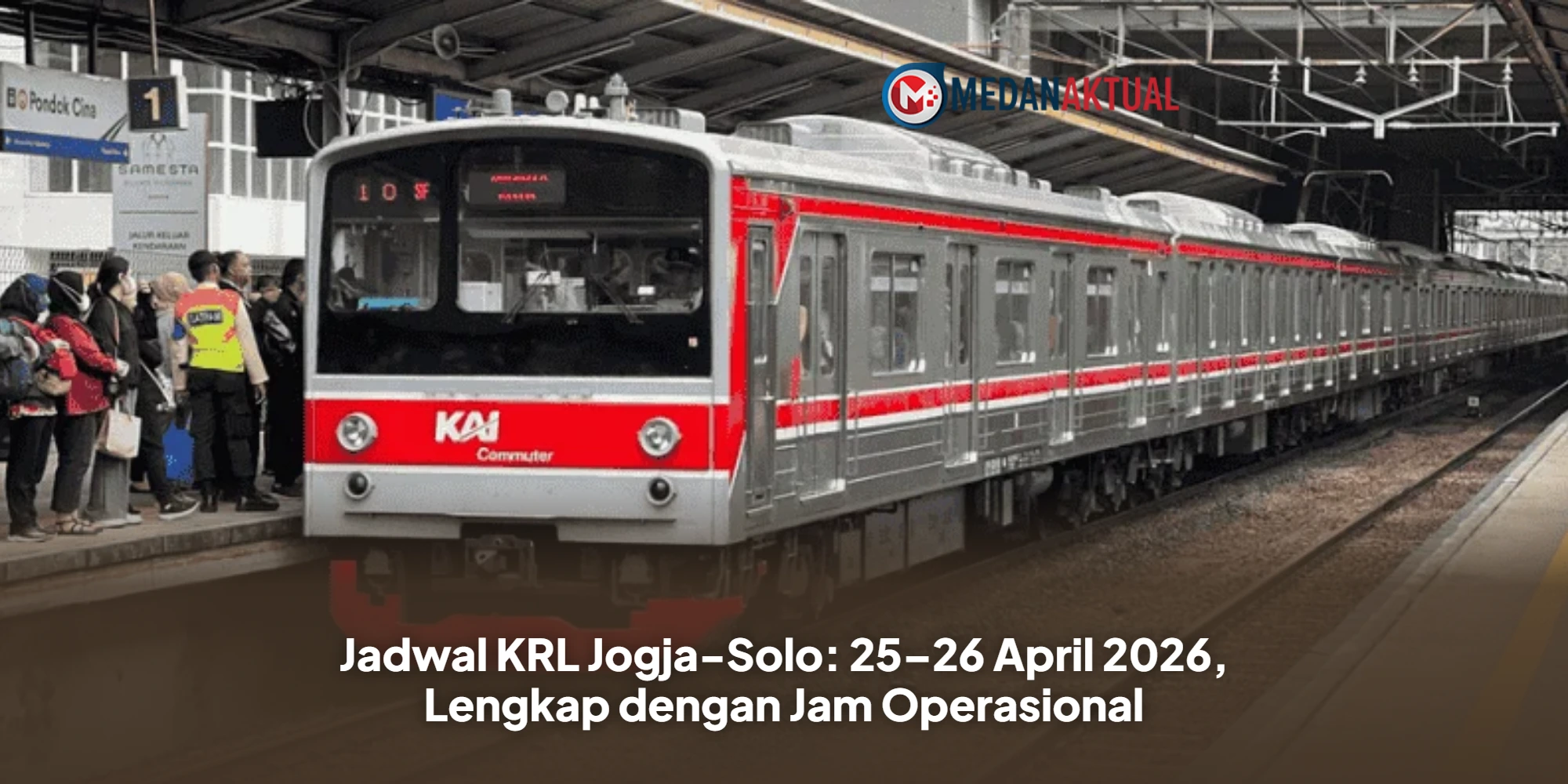 Jadwal KRL Jogja-Solo: 25–26 April 2026, Lengkap dengan Jam Operasional