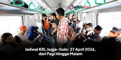 Jadwal KRL Jogja-Solo: 27 April 2026, dari Pagi Hingga Malam